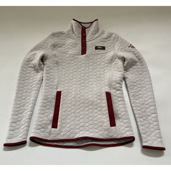 Moosejaw Mountaineering Sweater Womens Quilted Sweatshirt Hiking Outdoors‎ XS - Picture 1 of 10